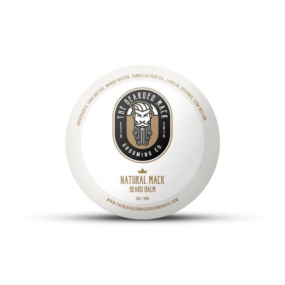 The Bearded Mack - Natural Mack Beard Balm