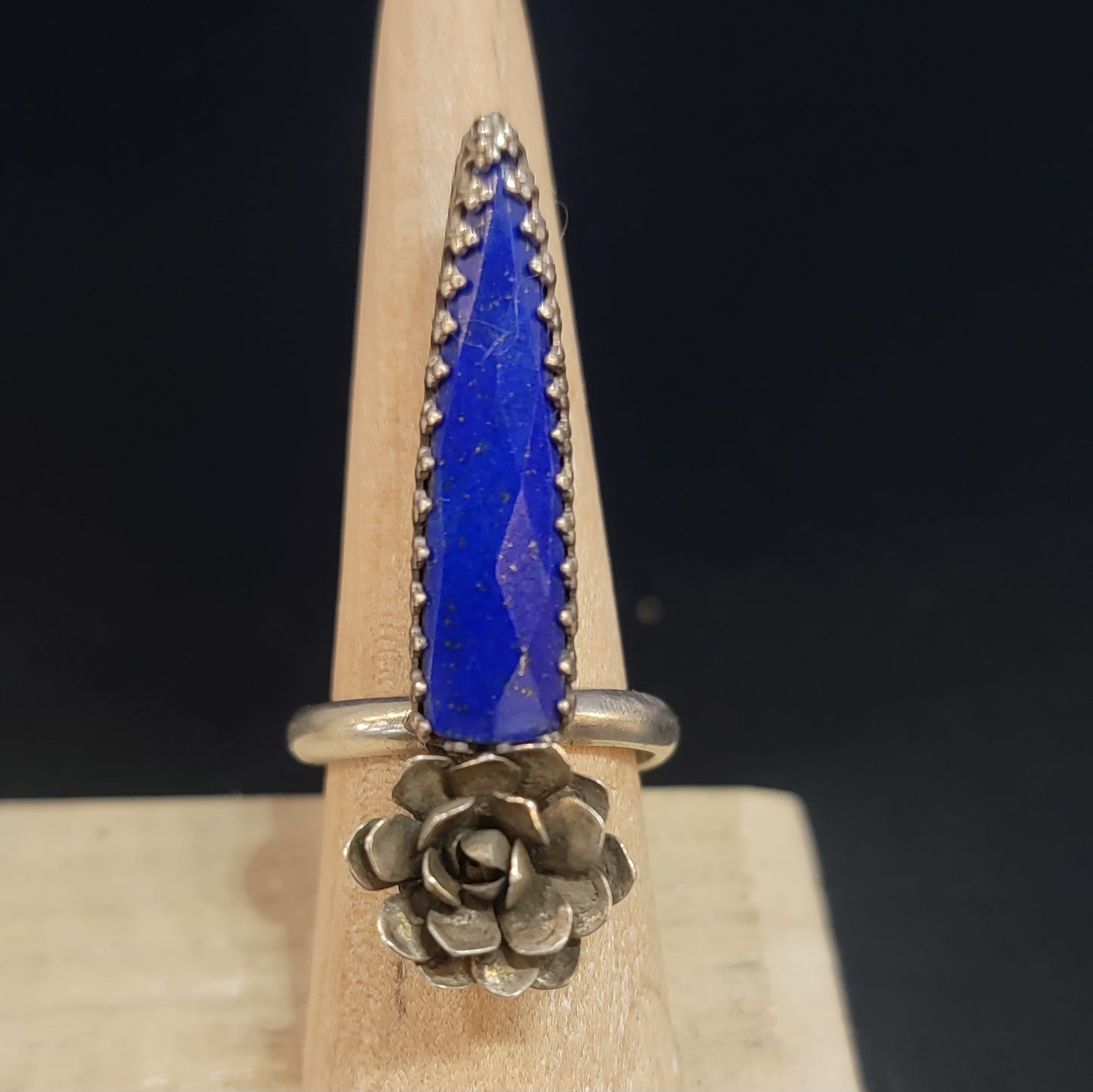 Obscuro Jewelry Lapiz Lazuli Sterling Silver Ring
