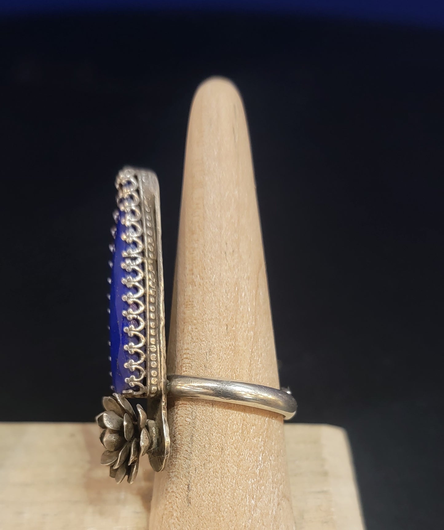 Obscuro Jewelry Lapiz Lazuli Sterling Silver Ring