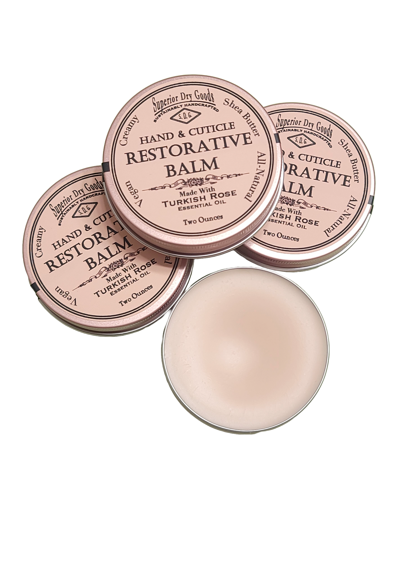 Turkish Rose Hand & Cuticle Restorative Balm