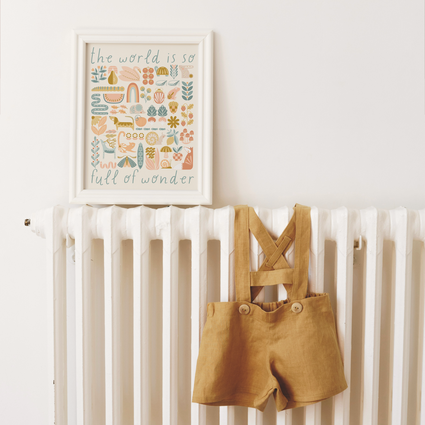 Oh, Little Wren Full of Wonder Art Print, 11x14