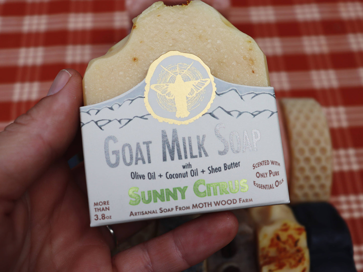 Moth Wood Farm Sunny Citrus Goat Milk Soap