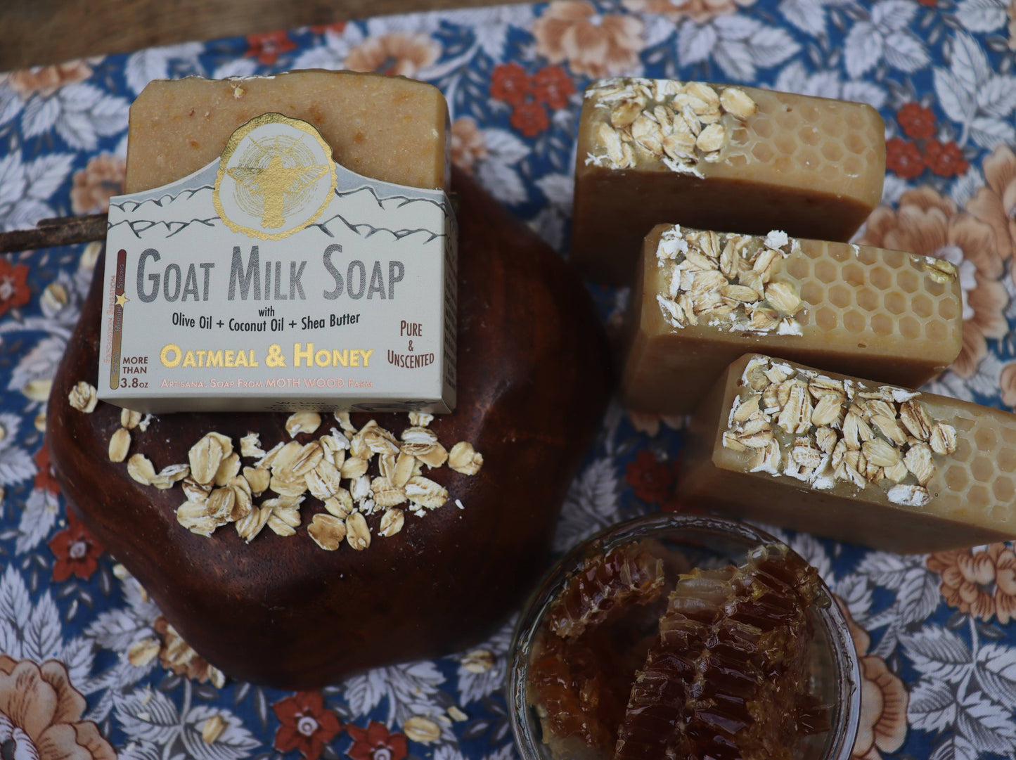 Moth Wood Farm Oatmeal & Honey Goat Milk Soap