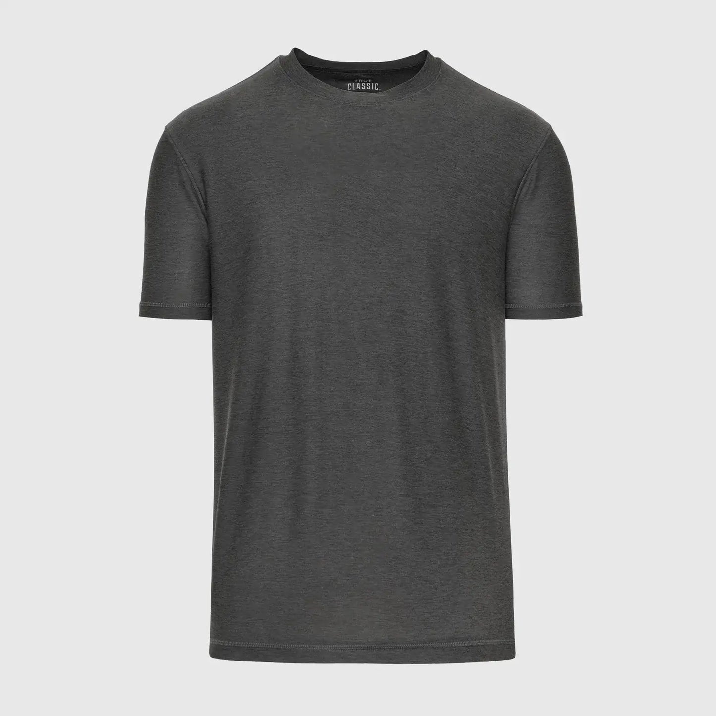 True Classic Crew Neck T-Shirt in Charcoal