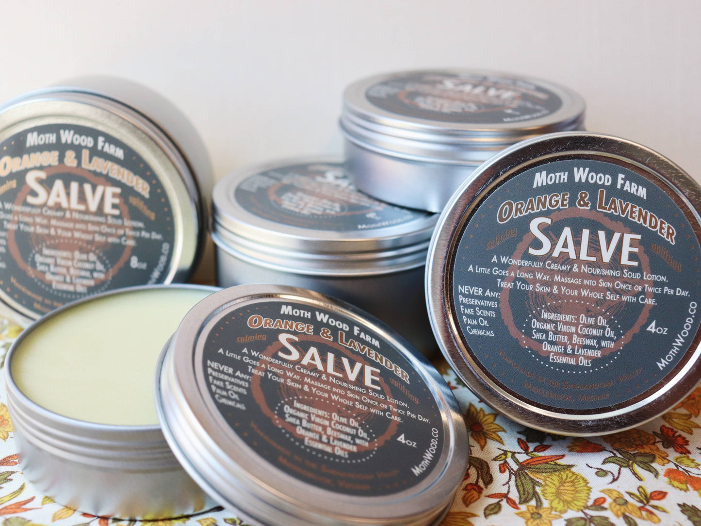 Moth Wood Farm Orange & Lavender Salve