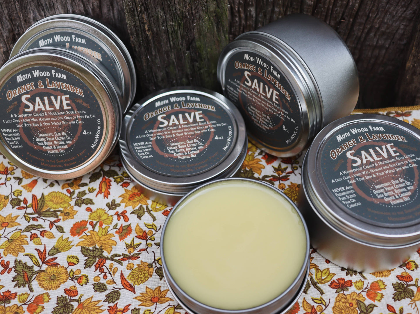 Moth Wood Farm Orange & Lavender Salve