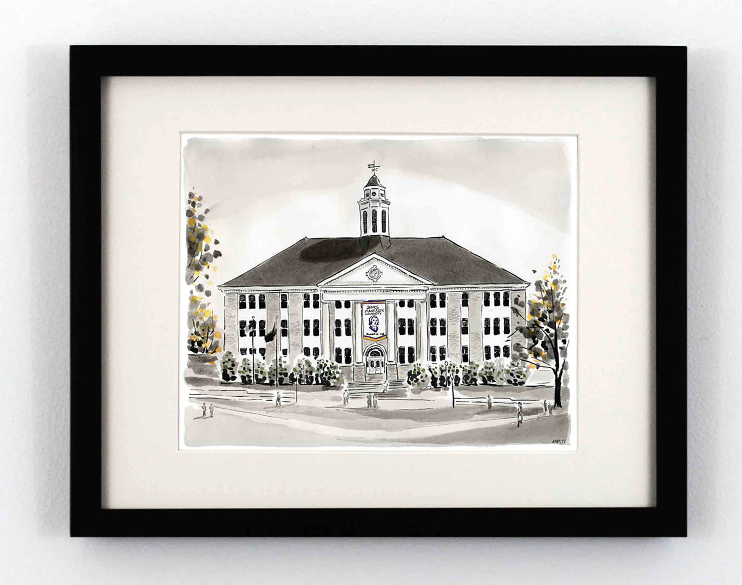 Wilson Hall, James Madison University 8X10 Fine Art Print