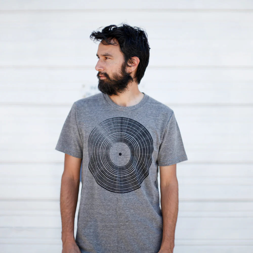 Blackbird Supply Co Mens Vinyl LP Graphic Tee