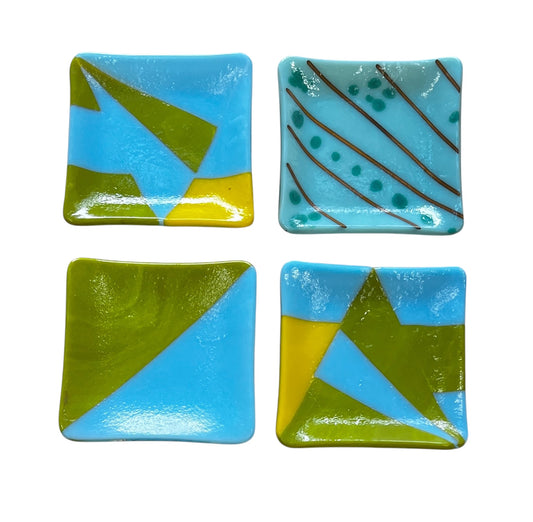 Fused Glass Trinket Trays