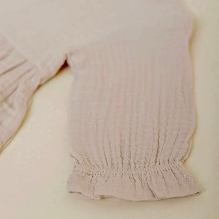Dandillie Natural Muslin Dress