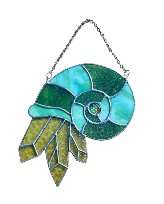 Aergase Crystal Shell Stained Glass (available in 2 colors)