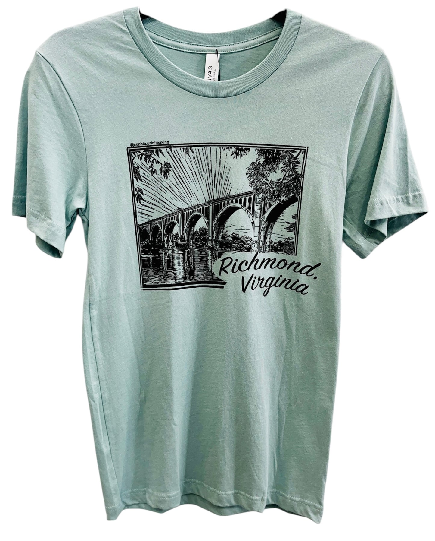 ACL Railroad Bridge Hand Screen T-Shirt