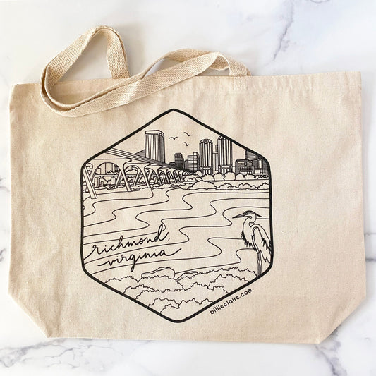 Richmond, Virginia Market Tote Bag