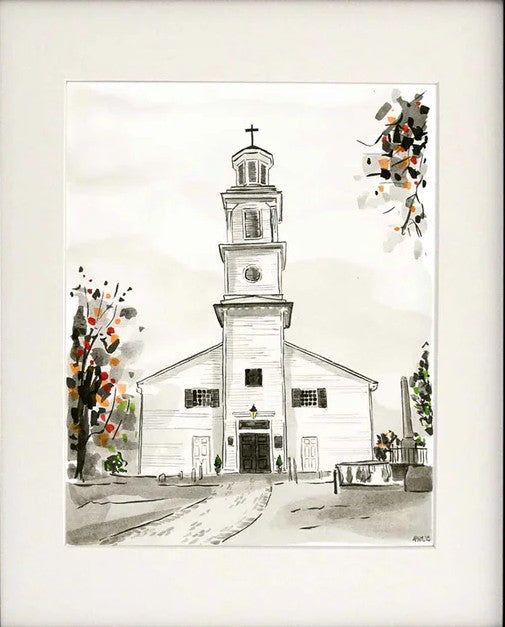 Peyton Millikan St. John's Church 8x10 Fine Art Print