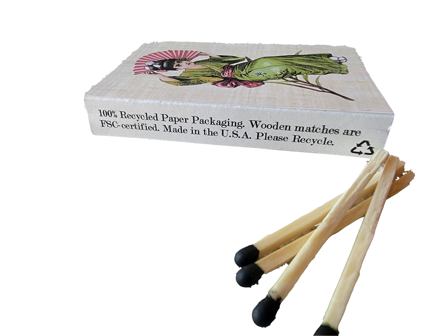 Handcrafted "Japanese Garden" Decorative Matchbox Collection. 3 Designs Available.