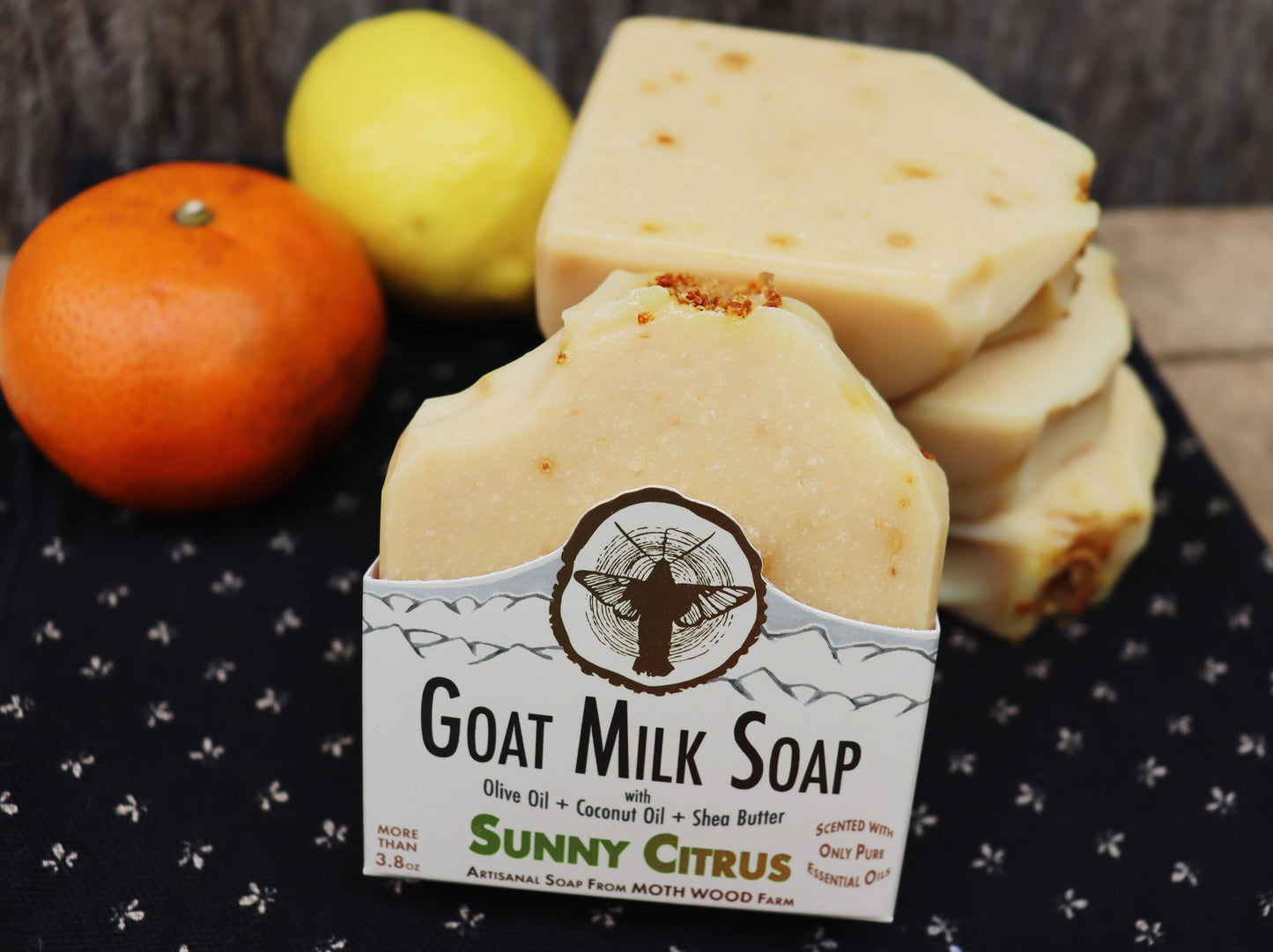 Moth Wood Farm Sunny Citrus Goat Milk Soap