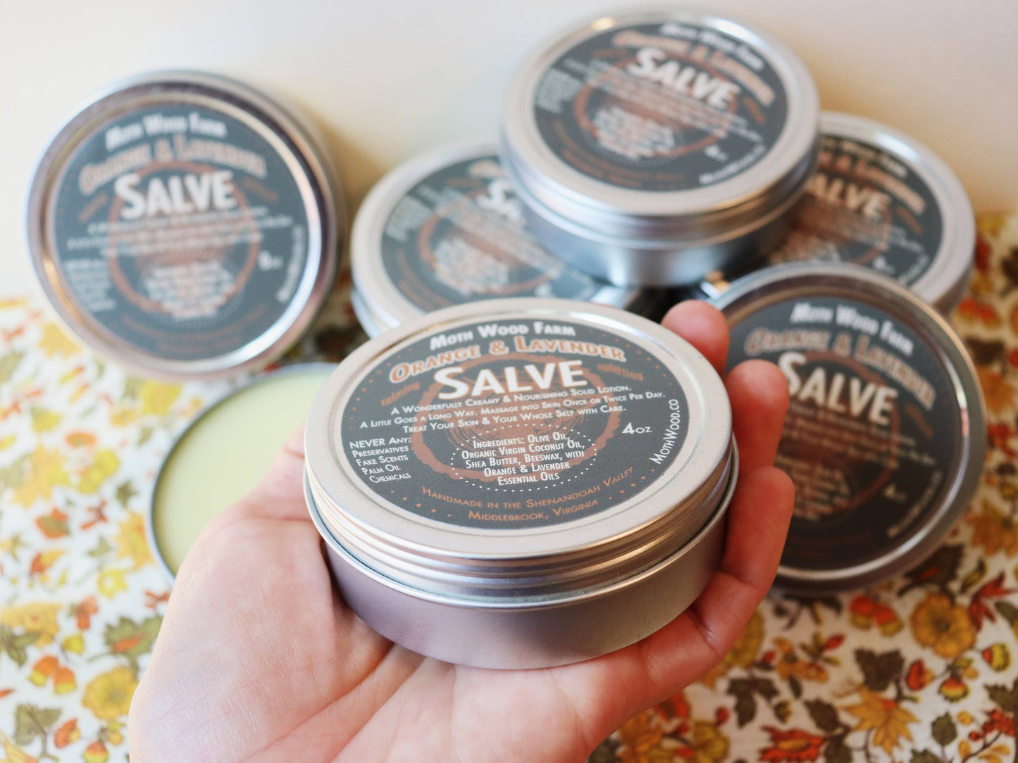 Moth Wood Farm Orange & Lavender Salve