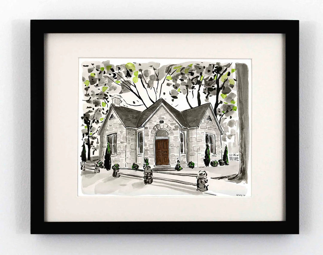 Peyton Millikan Bon Air Library Fine Art Print