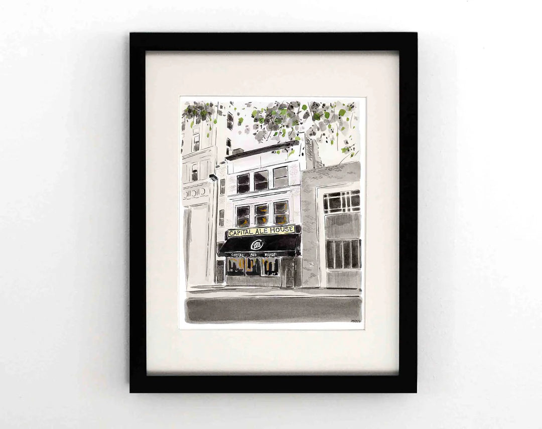 Peyton Millikan Capital Ale House Fine Art Print