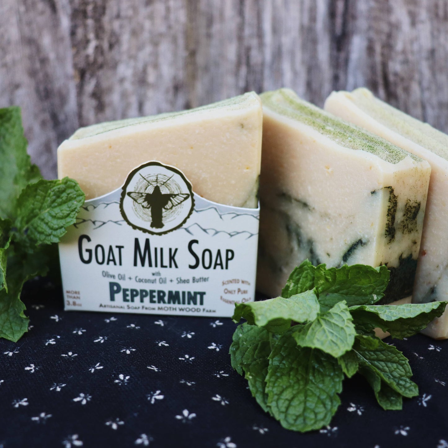 Moth Wood Farm Peppermint Goat Milk Soap