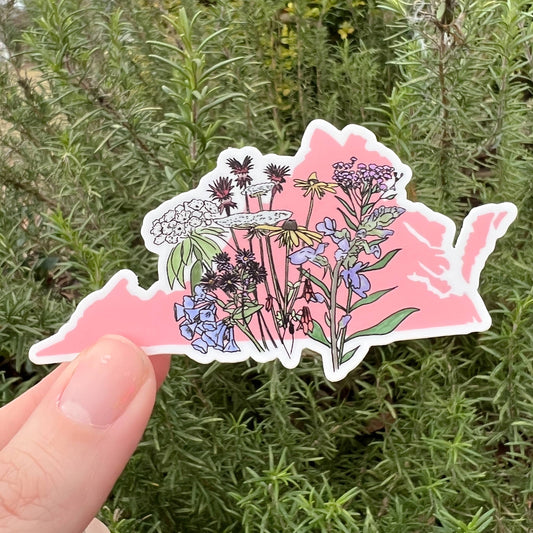 Thirteenwinks Virginia Wildflower Sticker