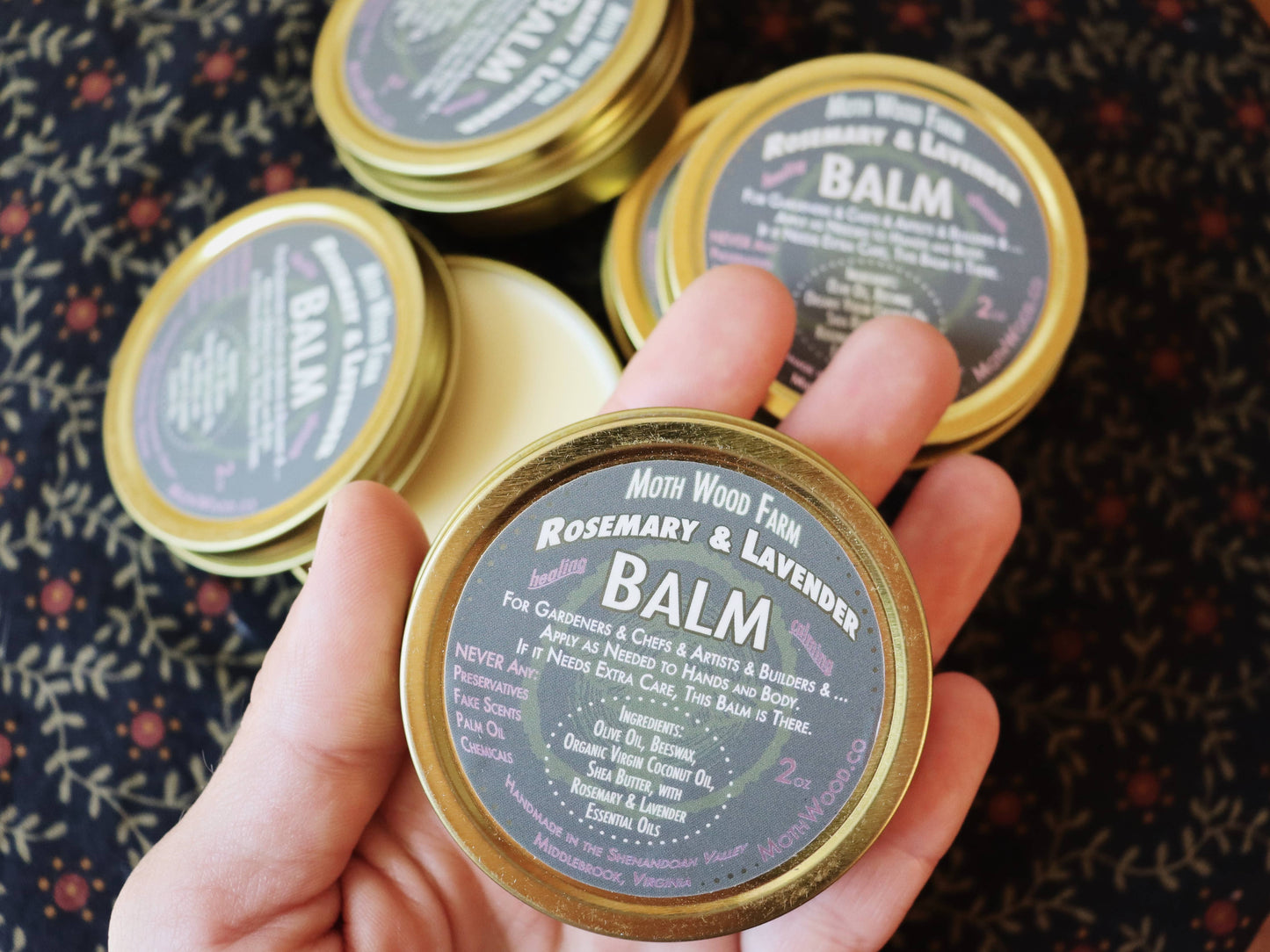 Moth Wood Farm Rosemary & Lavender Balm