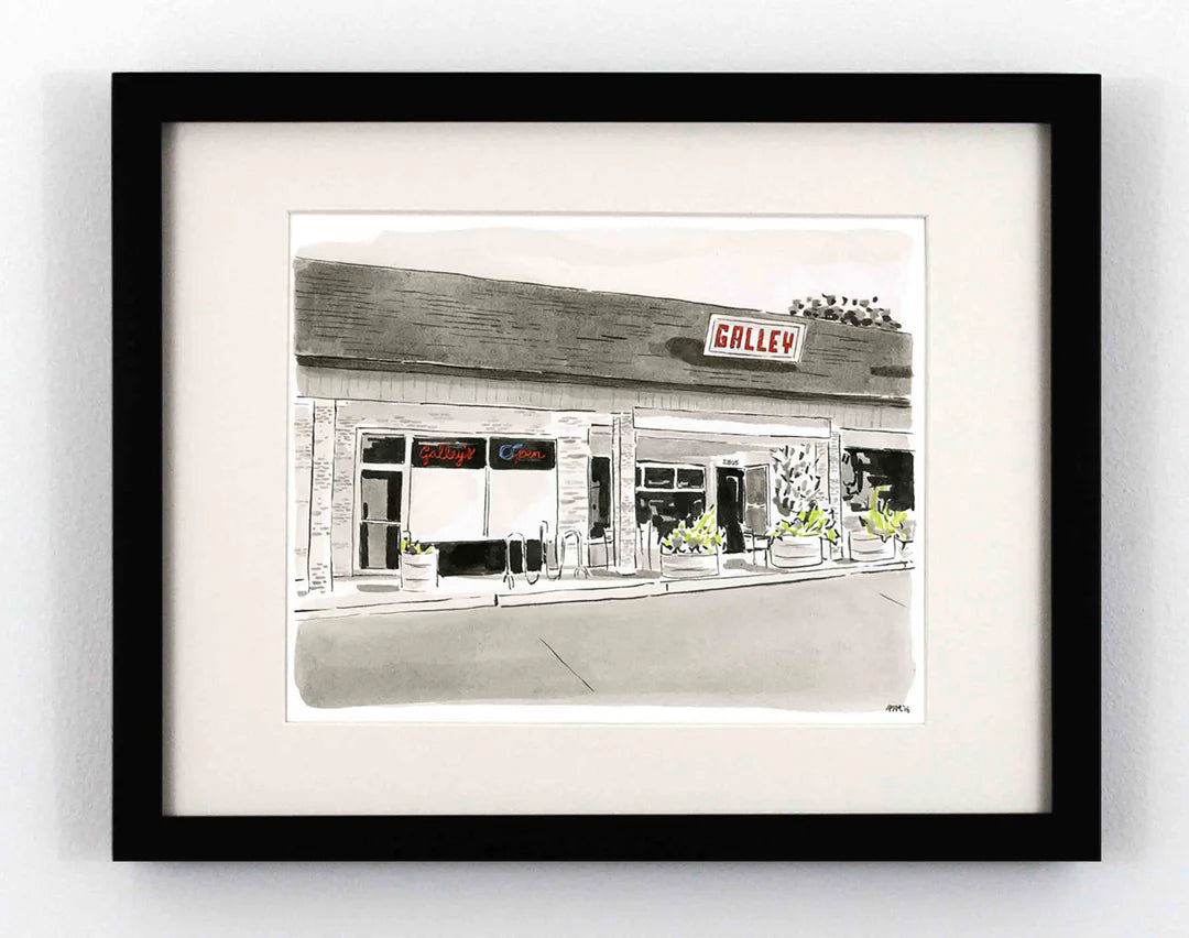 Peyton Millikan Galley Restaurant Fine Art Print