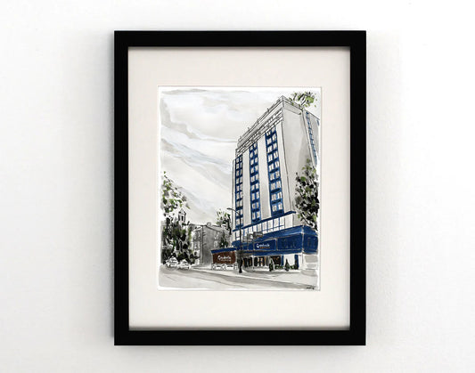 Peyton Millikan Graduate Hotel 8x10 Fine Art Print