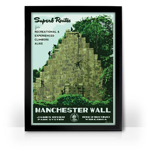 Vintage Outside RESTOCKED Mid-Century RVA Posters