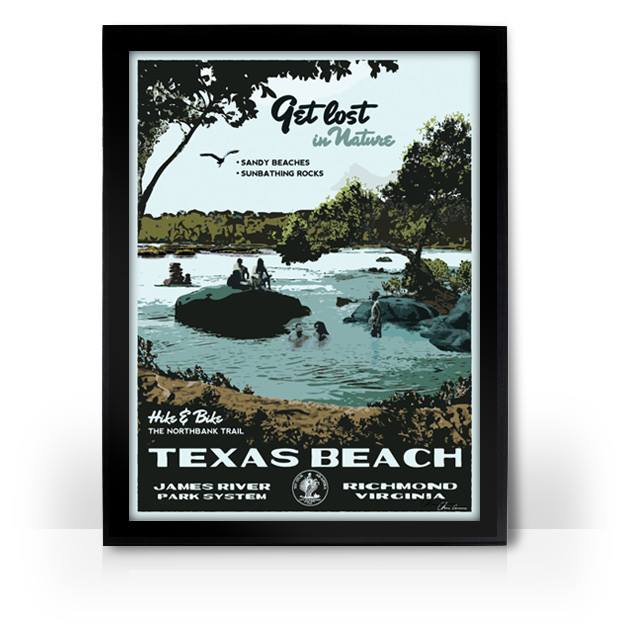 Vintage Outside RESTOCKED Mid-Century RVA Posters