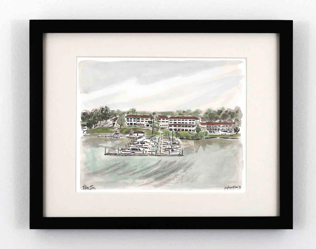 Peyton Millikan Tide's Inn 8x10 Fine Art Print