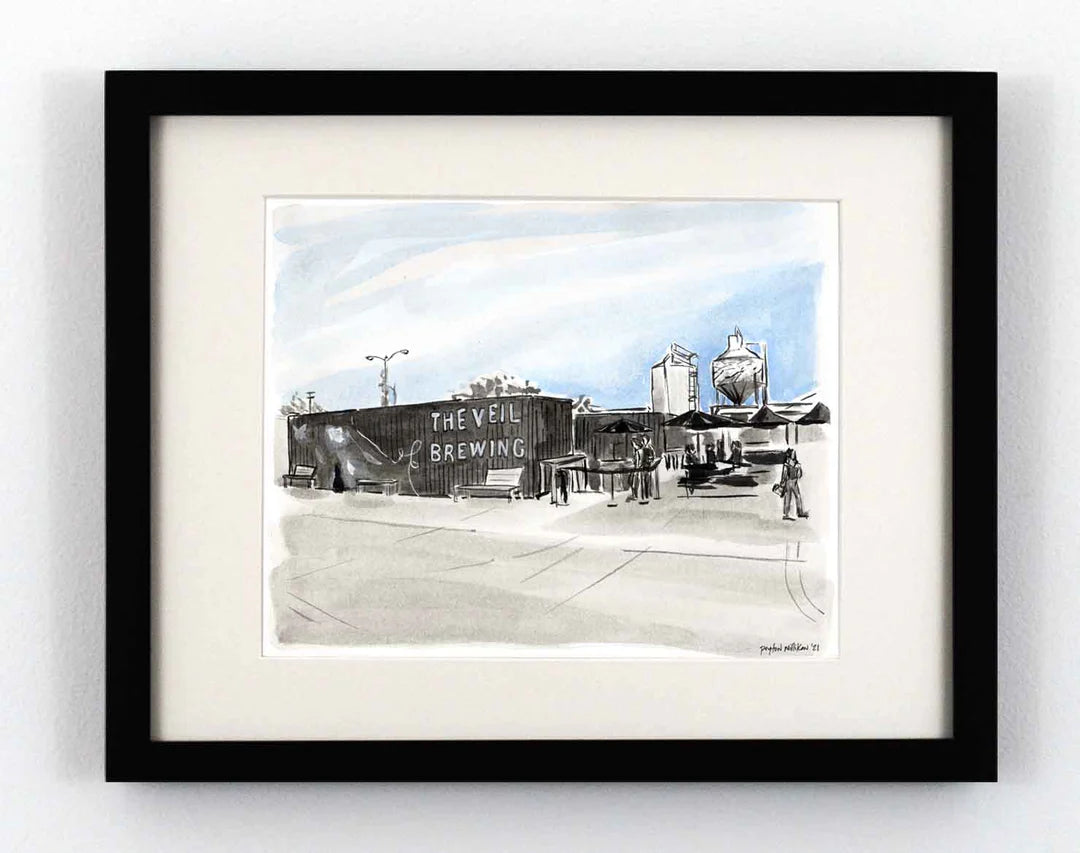 Peyton Millikan Veil Brewery 8x10  Fine Art Print