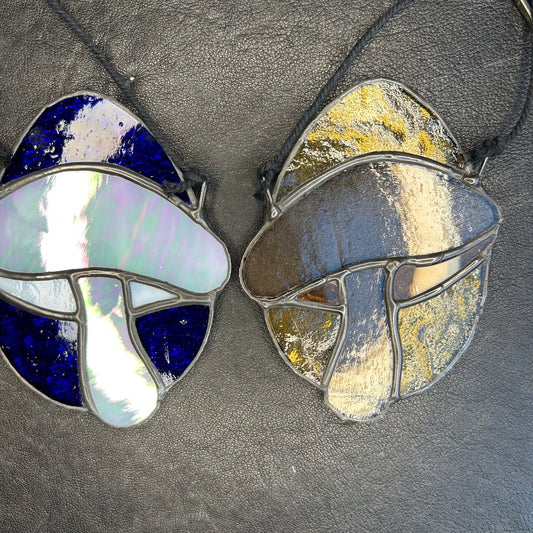 Aergase Stained Glass Mushrooms
