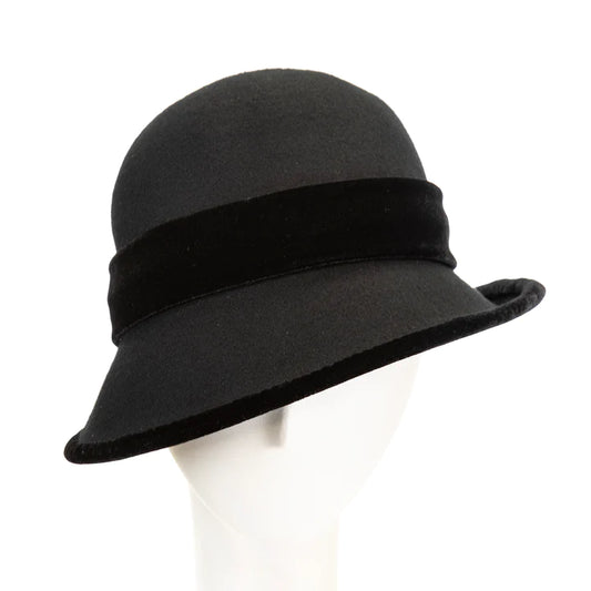 Giovannio Velvet Cloche (Available in 2 Colors)