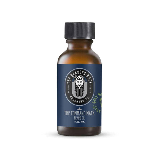 The Command Mack Beard Oil- Fresh Citrus & Mint