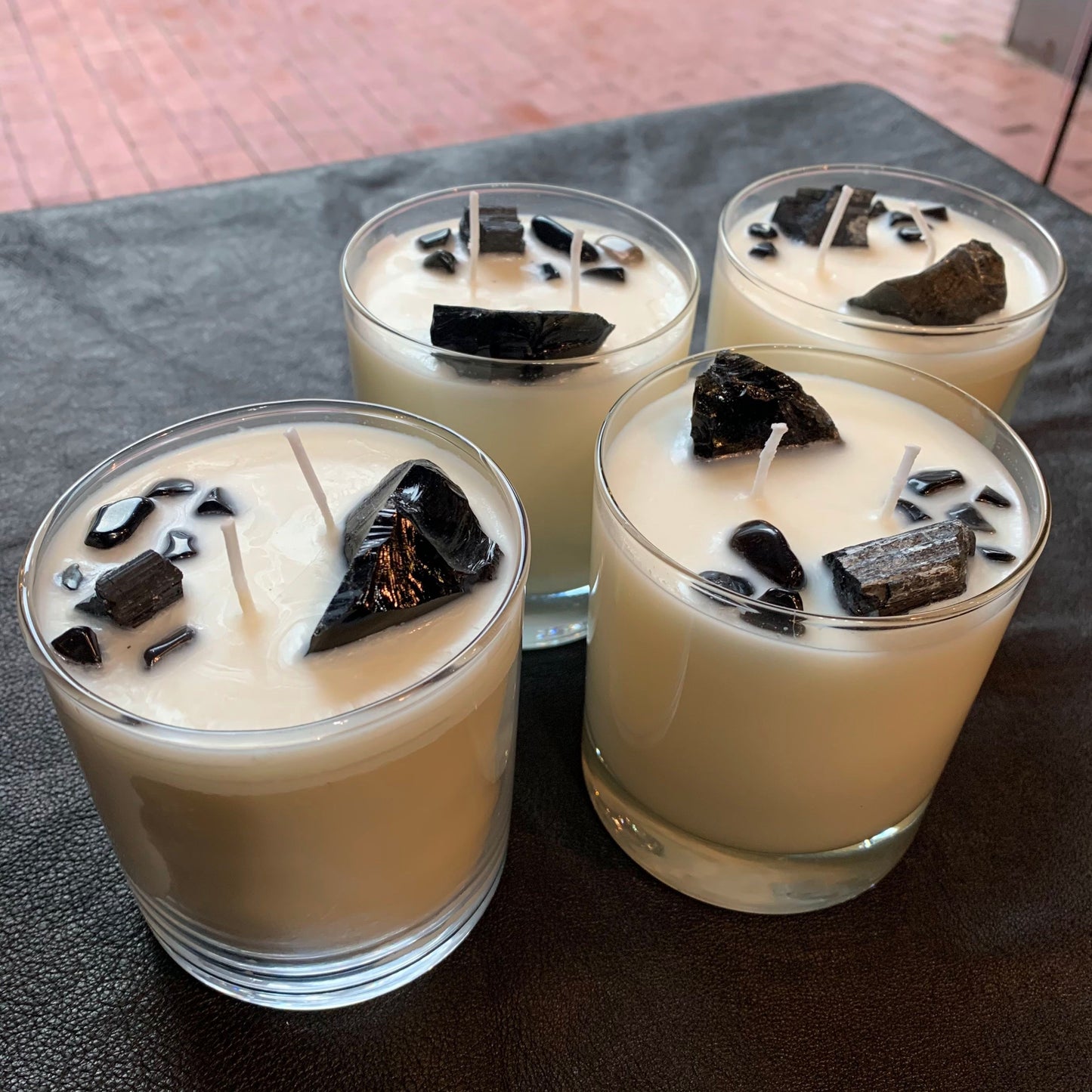 "Protect" Black Plum Hand-Poured Soy Candle