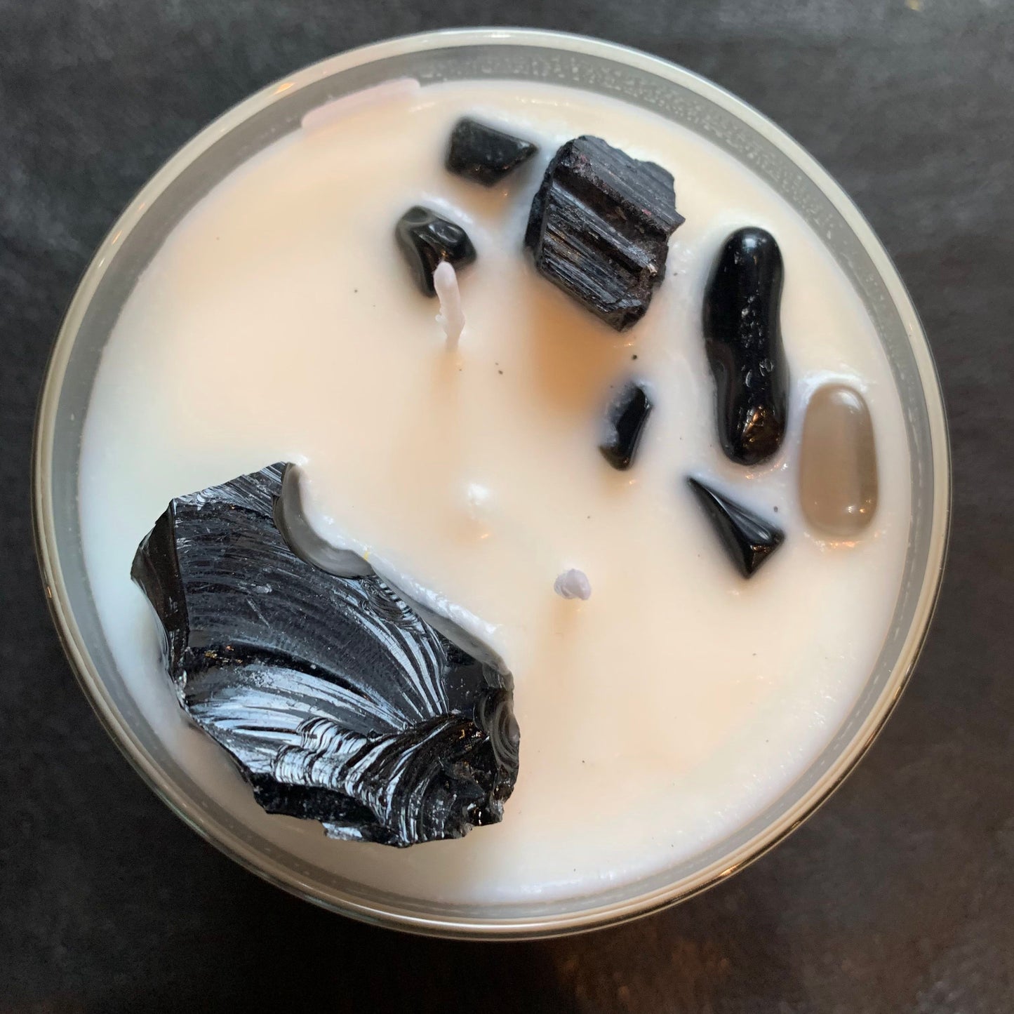 "Protect" Black Plum Hand-Poured Soy Candle