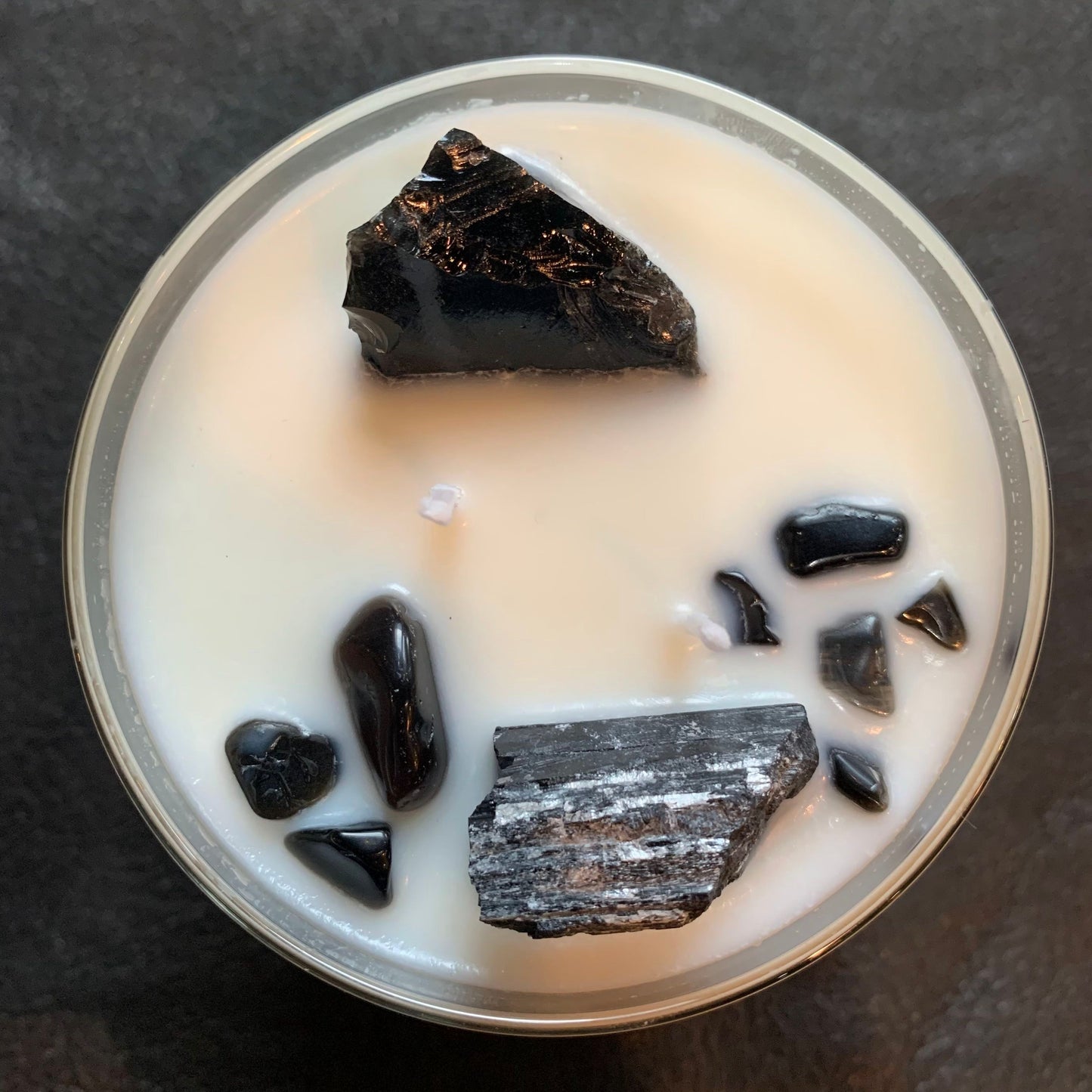 "Protect" Black Plum Hand-Poured Soy Candle