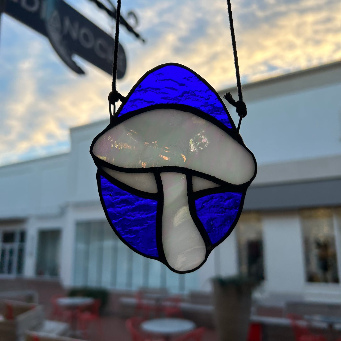 Aergase Stained Glass Mushrooms