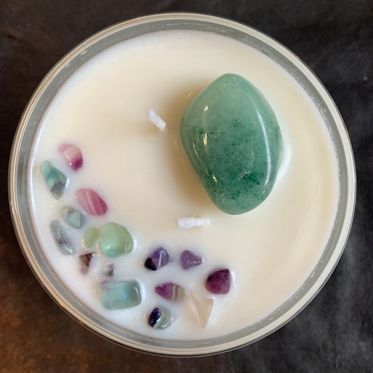 "Escape" Sea Salt & Lily Hand-Poured Soy Candle