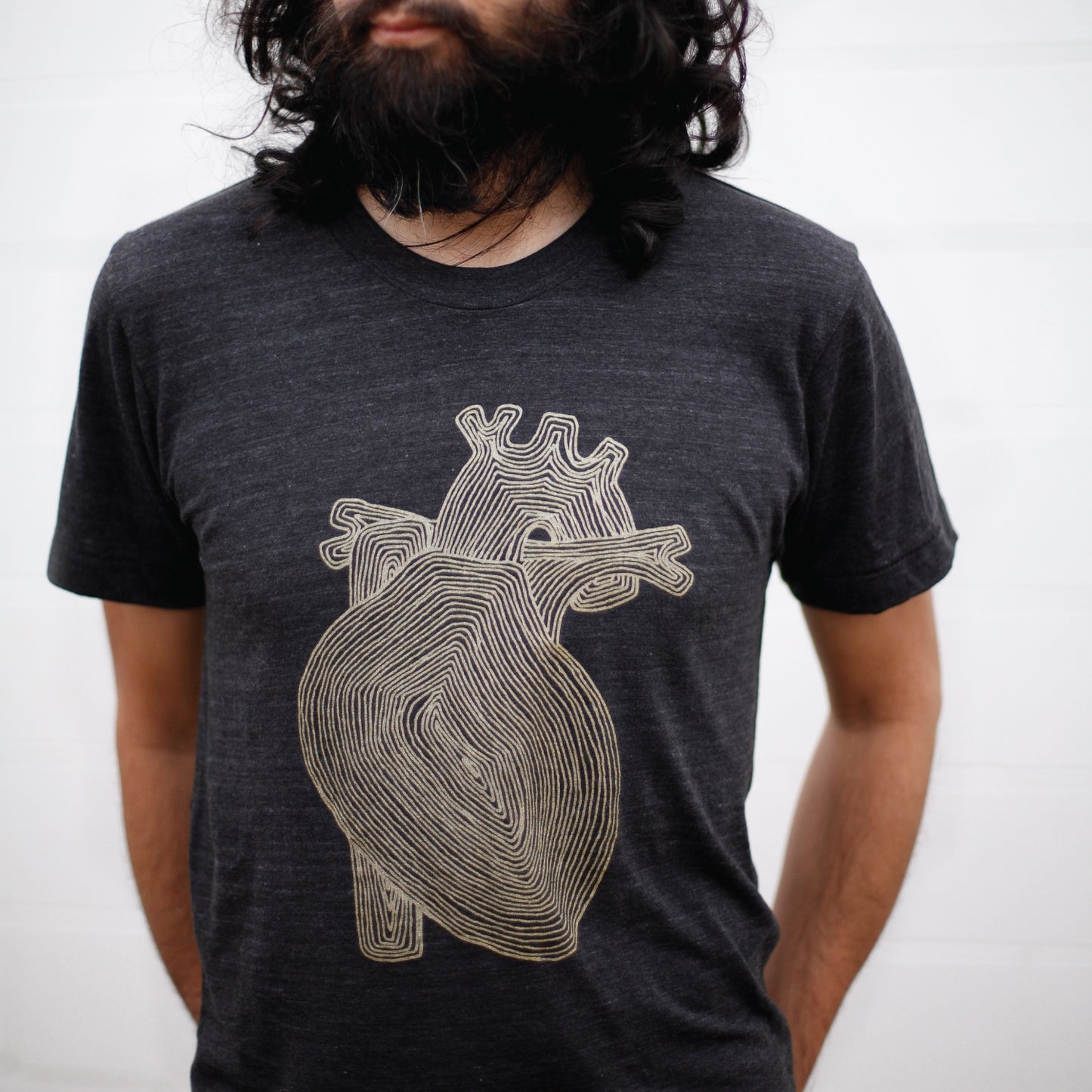 Blackbird Supply Co Mens Heart of Gold T shirt