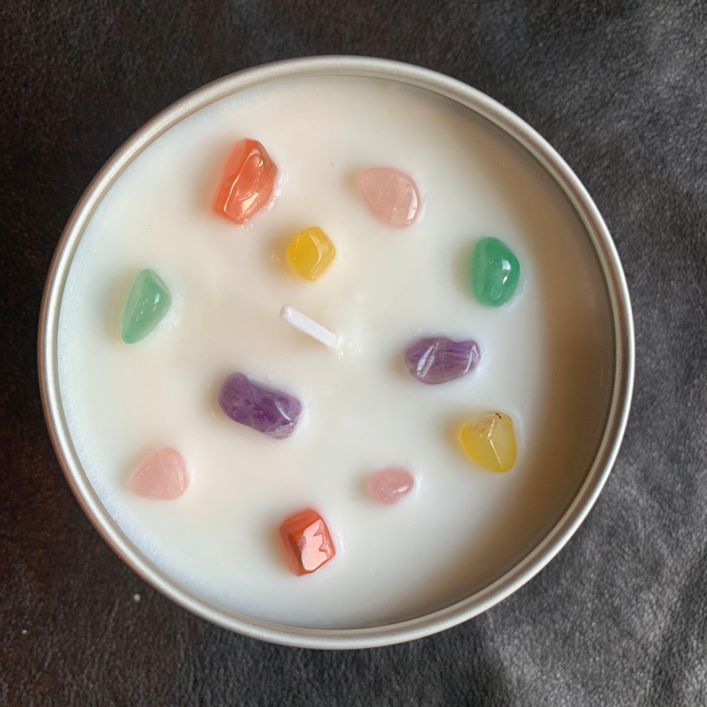 “Saturday Morning Cartoons” 8oz Travel Hand-Poured Soy Candle - Cherry, Citrus, and Vanilla