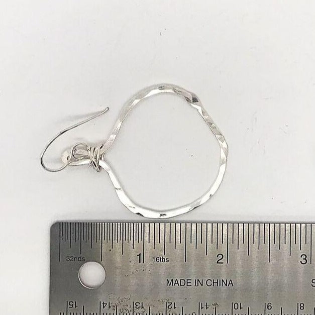 Obscuro Jewelry Silver Veruschka Hoops - Small