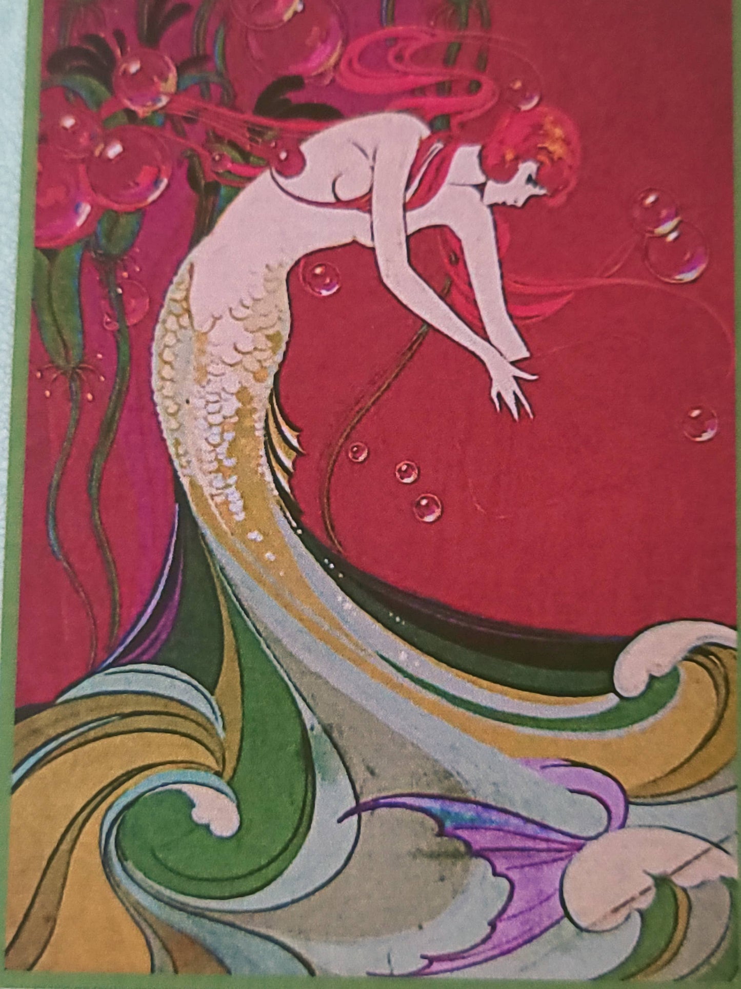 Handcrafted "Deco Mermaids" Matchboxes. 3 Designs Available