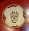 KTW Ceramics Sugar Skull Plate