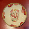 KTW Ceramics Sugar Skull Plate