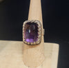 Regal Amethyst Ring by Obscuro Jewelry