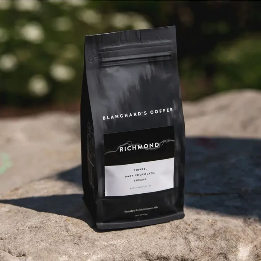 Blanchard's Coffee Co. Richmond Coffee 12oz Whole Bean