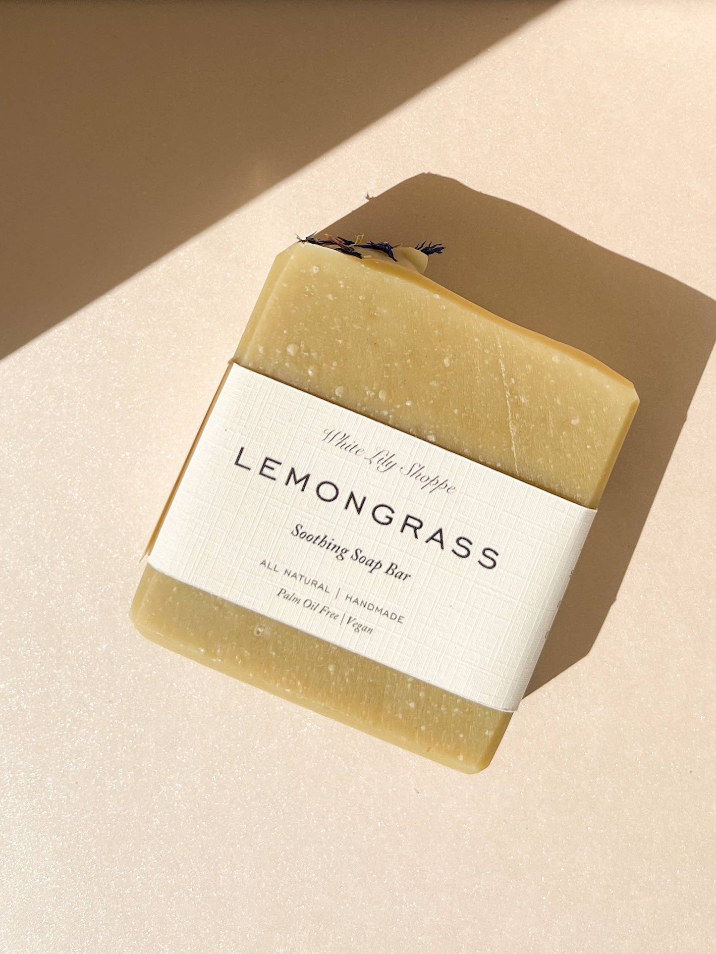 White Lily Shoppe Lemongrass Handmade Soap