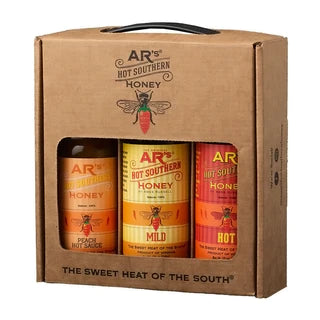 AR's Hot Southern Honey Hot Box 3 Pack Gift Set